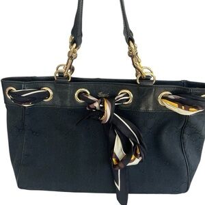 Gucci Positano Medium monogram tote.